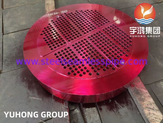 F304L Stainless Steel TUBESHEET untuk shell dan tabung penukar panas
