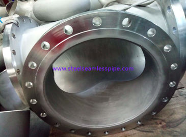 B366 Hastelloy C-276 Pipa Spool Butt Weld Fitting B16.9 Dilas Dengan Plat Flange 24 &quot;B16.5