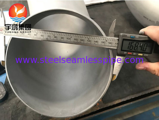 ASTM B366 AL6XN UNS N08367 Siku Pemasangan Pipa Stainless Steel Super Austenitik
