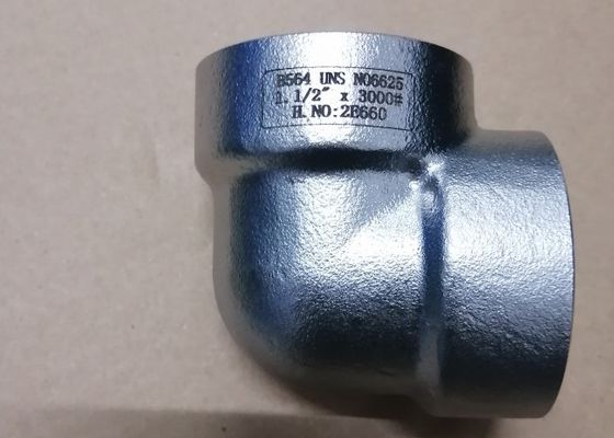 Astm B564 Uns N06625 Asme B16.11 Tee Peredam Siku Inconel