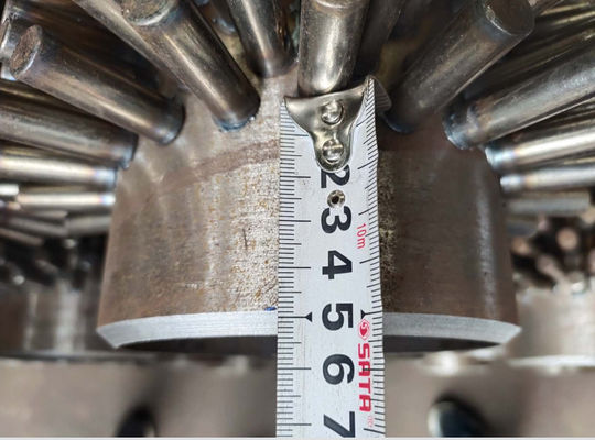 ASTM A335 P5/ P9/ P11/P22 Pipa bergelombang/pipa bergelombang, baja karbon/baja paduan, tungku