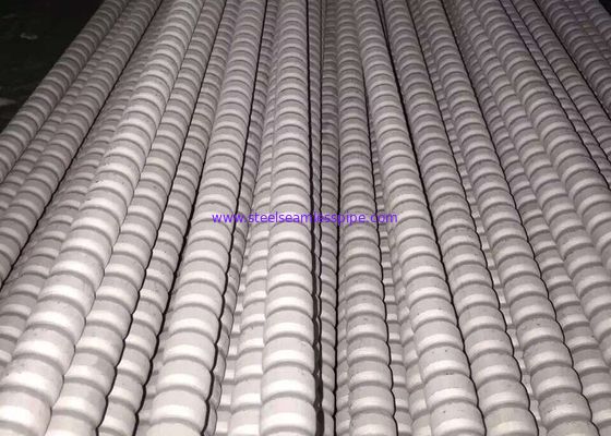 ASTM A213 S30403 Tabung Fin Bergelombang hemat energi untuk penukar panas