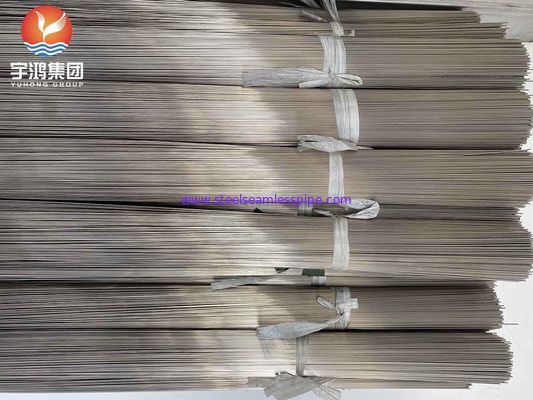 ASTM A269 TP304 TP304L TP316L Stainless Steel Metal Capillary Tube Untuk Perangkat Medis