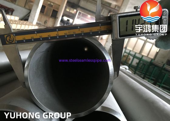 ASTM A376 TP347H Pipa tahan panas stainless steel tanpa jahitan