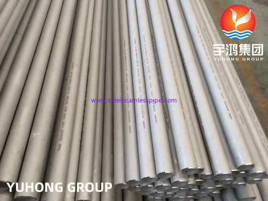 ASTM A312 TP304 304L pipa stainless steel ujung polos / beveled untuk pengolahan air