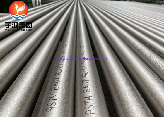 ASME SB407 Incoloy 800H / UNS N08810 Nikel Alloy Steel Seamless Tube