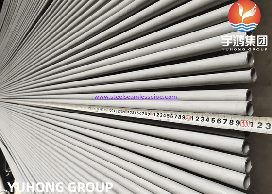 EN10216-5 1.4541 / tp321 / tp321h / 12x18h10t stainless steel tabung mulus