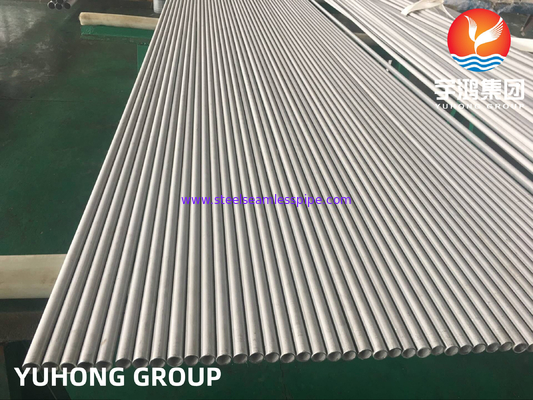 Tabung penukar panas stainless steel anil W.Nr 1.4301 / 1.4306 / 1.4401 / 1.4404 / 1.4541 / 1.4438 / 1.4571