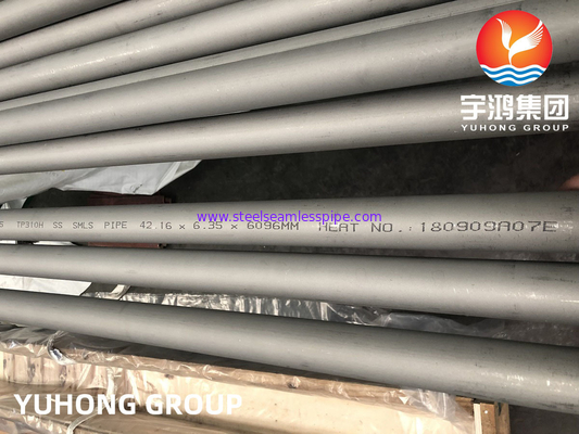 Pipa Seamless Stainless Steel Bulat ASTM A312, TP310H NDT Tersedia