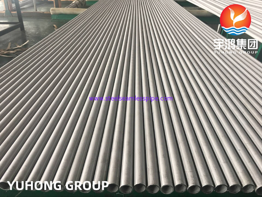 1.4541 Tabung Penukar Panas Astm A312 A213 A269 Tp321 Acar / Anil