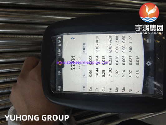 ASTM A249 TP304/304L tabung las baja tahan karat