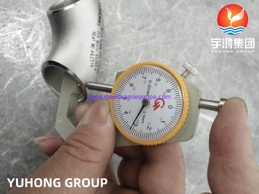 JIS B 2312 Fitting pipa baja 90° 45° LR/SR Elbow SUS304 SUS304L