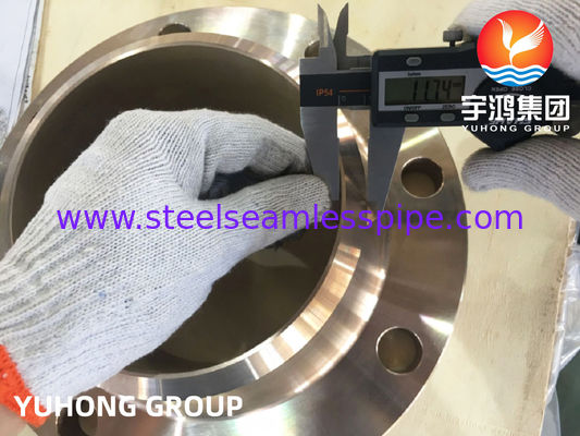 FLANGE LEHER LAS TEMBAGA NIKEL B151 C70600 / DIN 2.0872 JENIS RF