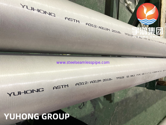 ASTM A312 ASME SA312 TP310S S31008 PIPA MULUS BAJA STAINLESS