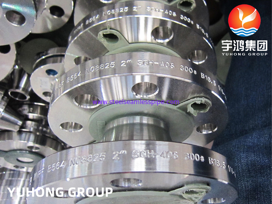UNS N08825 WNRF FLANGE WELDING-NECK ASTM B564 INCOLOY825 B16.5