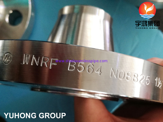UNS N08825 WNRF FLANGE WELDING-NECK ASTM B564 INCOLOY825 B16.5