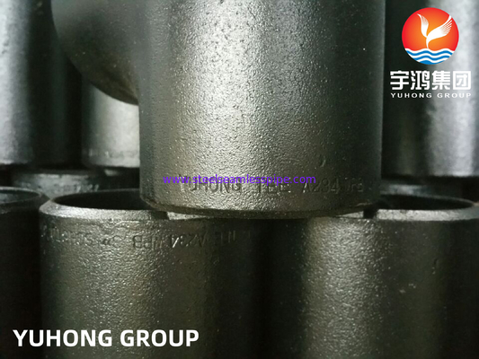 ASTM A234 WPB Fitting Pipa Buttweld Baja Karbon Tee Sama
