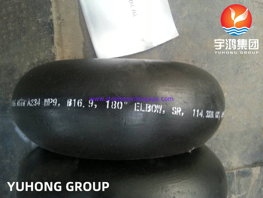 ASTM A234 WP9 180 derajat Return Elbow Alloy Steel Buttweld Fitting