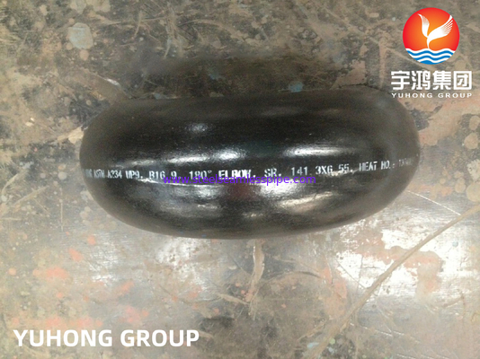ASTM A234 WP9 180 derajat Return Elbow Alloy Steel Buttweld Fitting