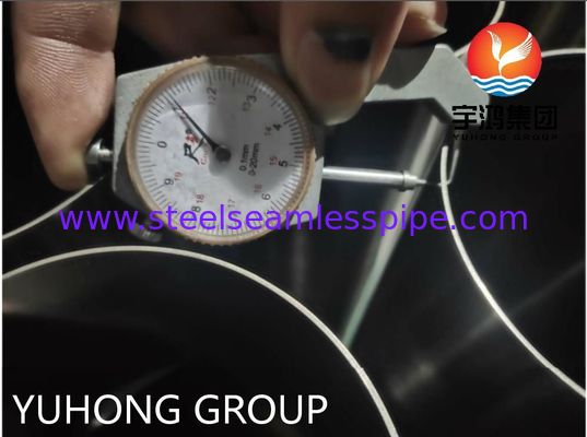 Tabung Gulir Tanpa Sambungan Baja Tanpa Sambungan Hasil Akhir ASTM A270 TP304 Tabung Dinding Tipis
