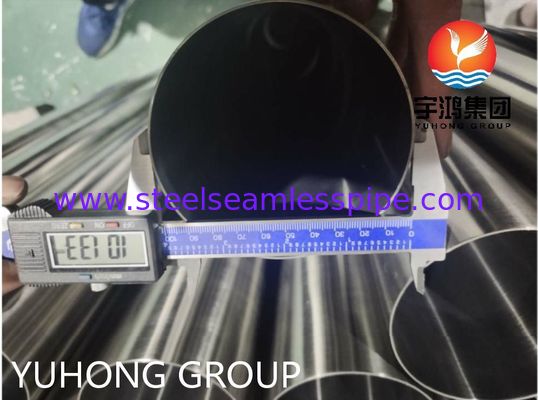 Tabung Gulir Tanpa Sambungan Baja Tanpa Sambungan Hasil Akhir ASTM A270 TP304 Tabung Dinding Tipis