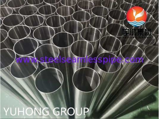 Tabung Gulir Tanpa Sambungan Baja Tanpa Sambungan Hasil Akhir ASTM A270 TP304 Tabung Dinding Tipis