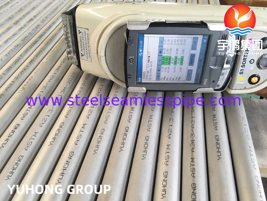 ASTM A213 TP316L S31603 SUS316L Tabung Penukar Panas Mulus Stainless Steel