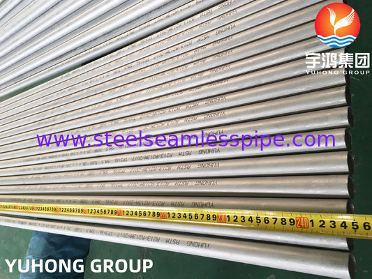 ASTM A213 TP316L S31603 SUS316L Tabung Penukar Panas Mulus Stainless Steel