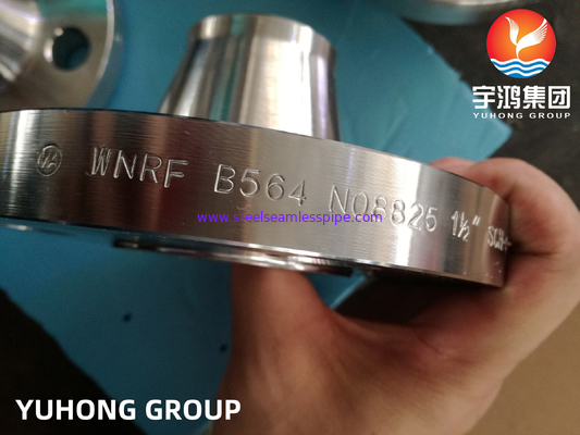 ASTM B564 Incoloy 825 / UNS N08825 Nikel Alloy Welding Neck Flange