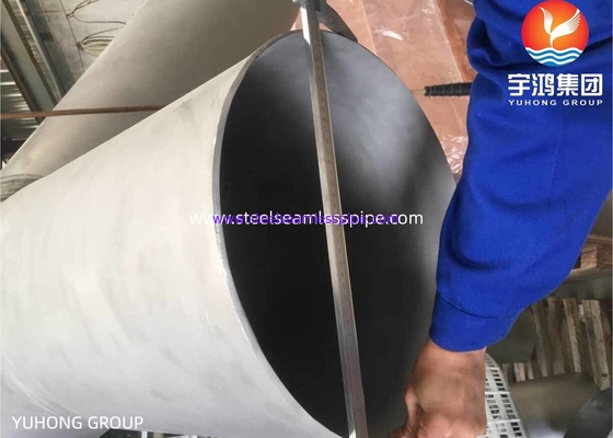 ASTM B366 Inconel 600 / UNS N06600 Swept Tee Fitting Baja Paduan Nikel