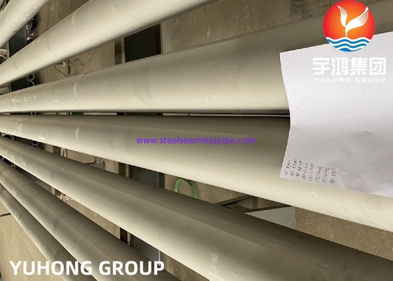 ASTM A312 UNS S31254 254SMO pipa lepas pantai stainless steel dupleks