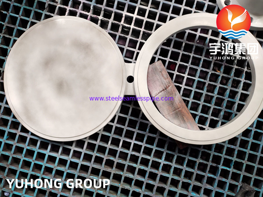 ASTM B462 Hastelloy C276 / UNS N10276 Hastelloy Kacamata Blind Flange