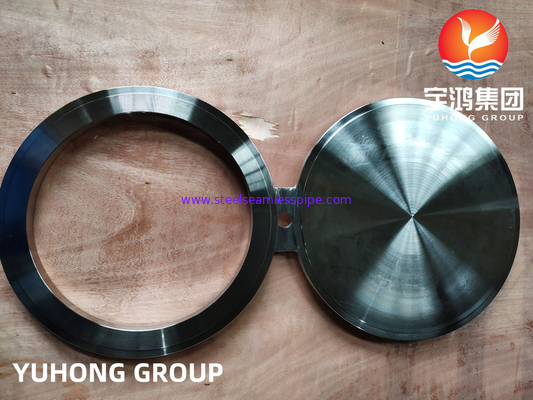 ASTM B462 Hastelloy C276 / UNS N10276 Hastelloy Kacamata Blind Flange