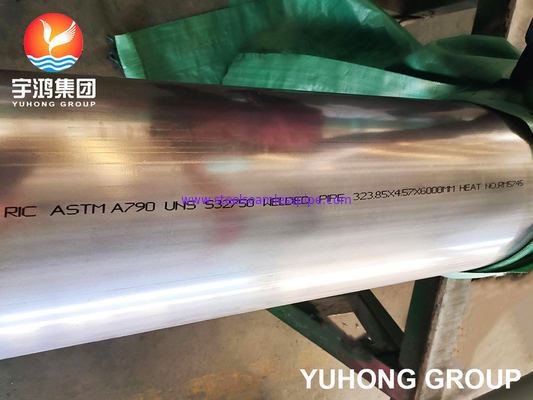 ASTM A790 UNS S32750 / DIN 1.4410 /  2507 PIPA LAS SUPER DUPLEX