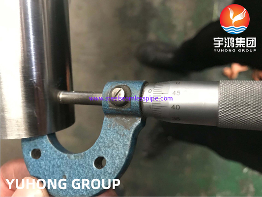 ASTM A270 TP304 Stainless Steel Welded Tube Sanitary Tube Untuk Makanan dan Minuman