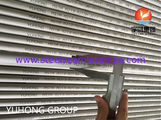 Pipa Mulus Baja Tahan Karat ASTM A213 TP316L dengan Ketahanan Suhu Tinggi dan Presisi Cold Rolled Tahan Korosi