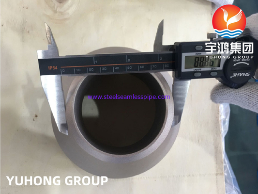 ASTM B466 UNS C70600 Tembaga Nikel Reducer CuNi 90/10 Fittings Buttweld