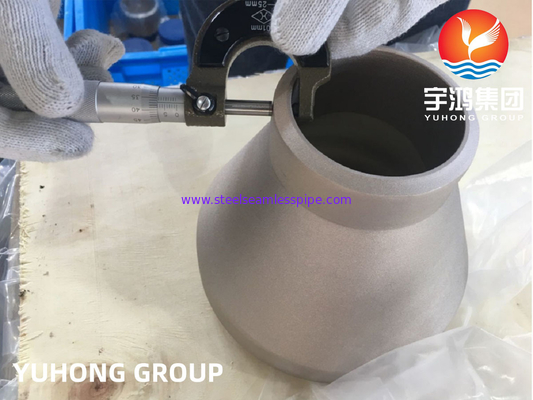 ASTM B466 UNS C70600 Tembaga Nikel Reducer CuNi 90/10 Fittings Buttweld