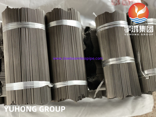 Stainless Steel Capillary Tube Semi Finished Needle Tube untuk aplikasi medis