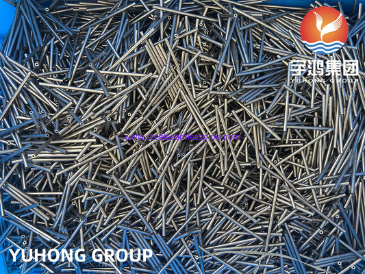 Stainless Steel Capillary Tube Semi Finished Needle Tube untuk aplikasi medis