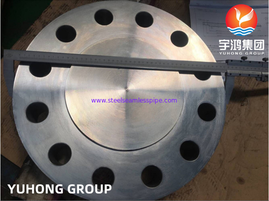 ASTM A182 F22 Alloy Steel Blind Flange Rf Face Forging Process（BLRF)）ANSI B16.5