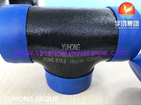 A860 WPHY60 baja karbon kekuatan tinggi Fittings pengelasan tee dan siku, butt yang digunakan dalam sistem pipa tekanan tinggi