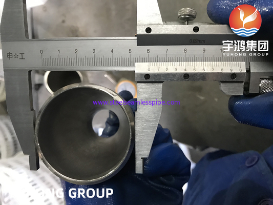 ASTM A815 UNS S32750 Peredam Konsentris Pemasangan Pipa Baja Super Dupleks