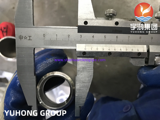 Duplex Stainless Steel A815 UNS S32750 2507 Peredam Konsentris