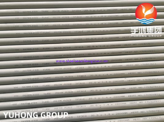 ASTM A269 TP304 Tabung Stainless Steel Seamless Anil &amp; Acar. BE/PE.