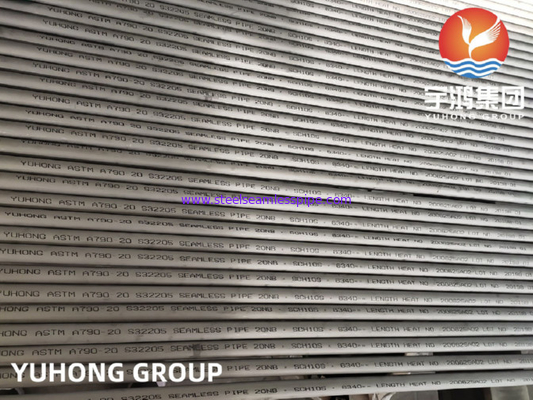 ASTM A790 UNS S32205 Duplex Stainless Steel Pipa Seamless