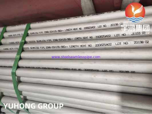 ASTM A790 UNS S32205 Duplex Stainless Steel Pipa Seamless
