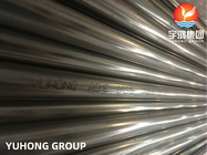 ASTM A249 TP316L Stainless Steel Welded Tube Untuk Heat Exchanger Tube Bright Annealed