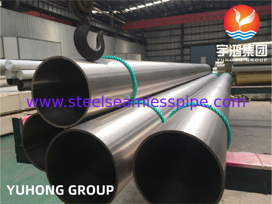 Pipa Monel 400 Seamless ASTM B165 Paduan Nikel Pipa Tahan Korosi Kekuatan Suhu Tinggi untuk Teknik Kelautan