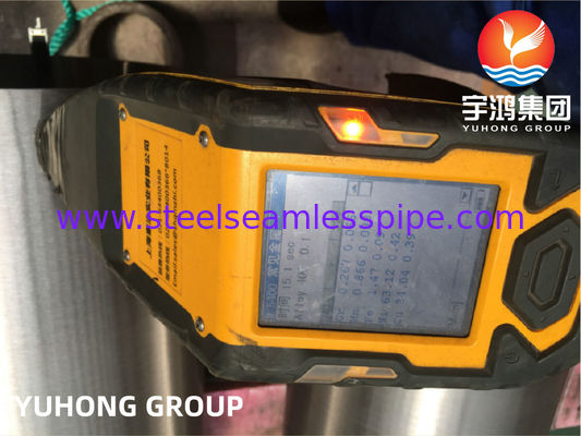 Pipa Monel 400 Seamless ASTM B165 Paduan Nikel Pipa Tahan Korosi Kekuatan Suhu Tinggi untuk Teknik Kelautan